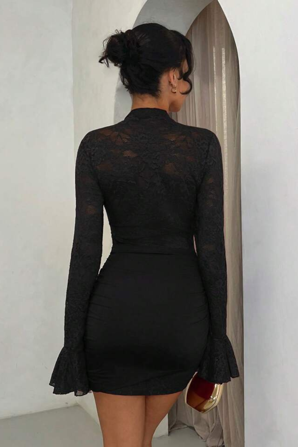 CherryBoo | SHORT LACE DRESS