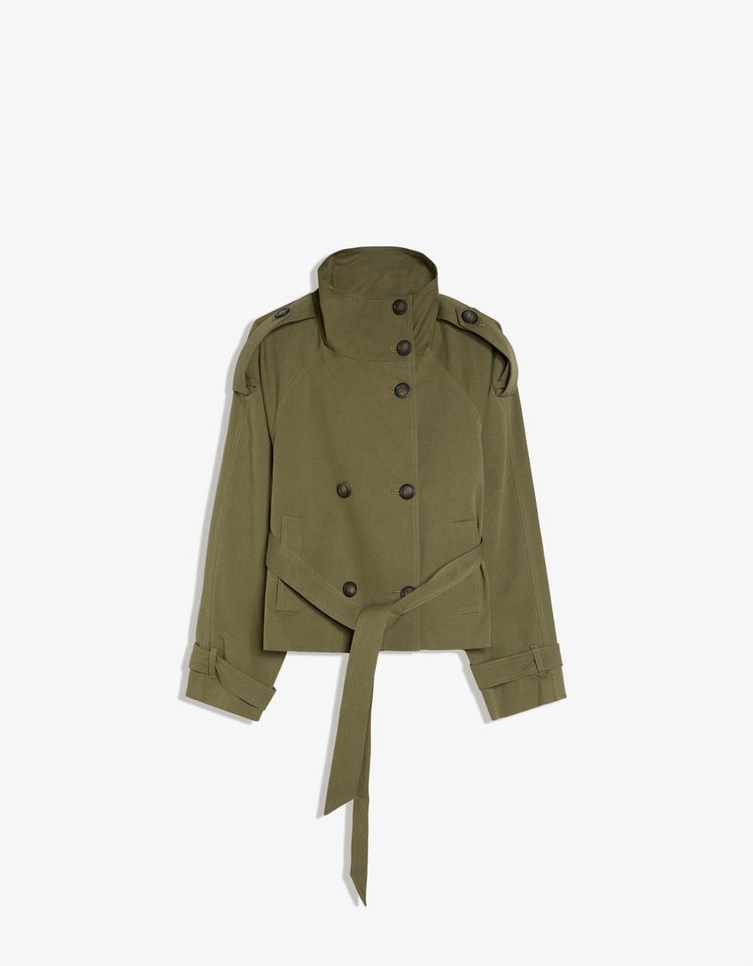CherryBoo | SHORT TRENCH COAT