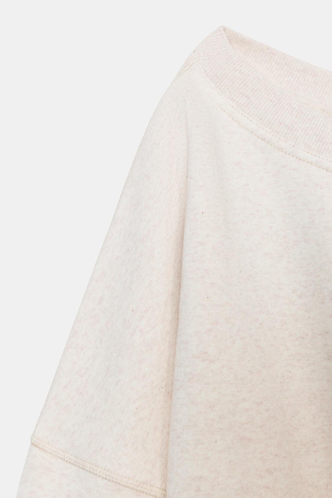 CherryBoo | ASYMMETRICAL FLEECE SWEATSHIRT