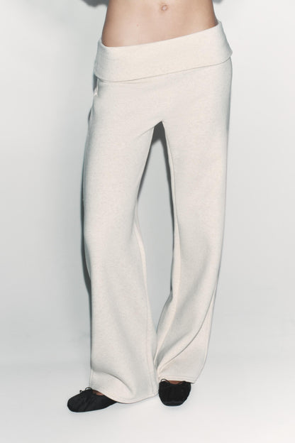 CherryBoo | TURN-UP WAIST TROUSERS