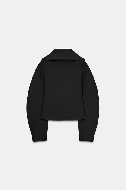 CherryBoo | FITTED NEOPRENE-EFFECT JACKET