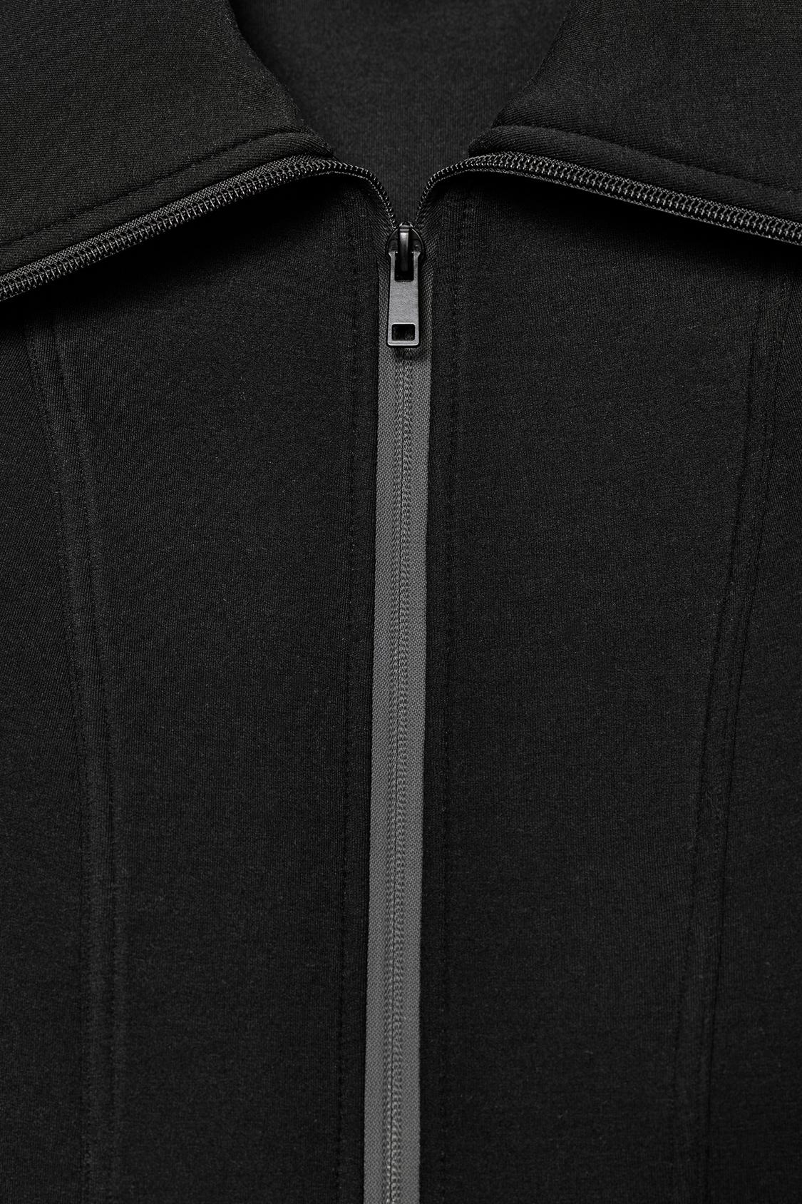 CherryBoo | FITTED NEOPRENE-EFFECT JACKET