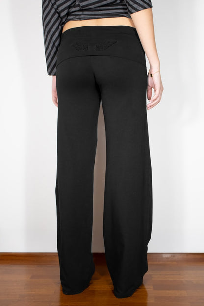 CherryBoo | ROLLED-UP TROUSERS WITH WINGS