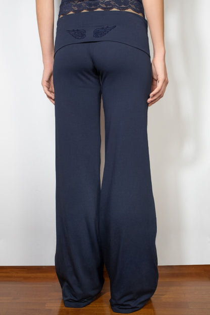 CherryBoo | ROLLED-UP TROUSERS WITH WINGS