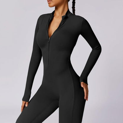 CherryBoo | ZIP-UP JUMPSUIT