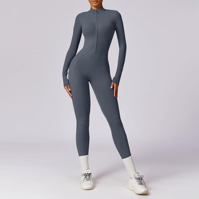 CherryBoo | ZIP-UP JUMPSUIT