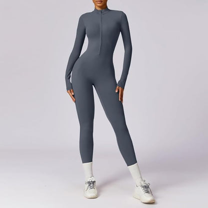 CherryBoo | ZIP-UP JUMPSUIT