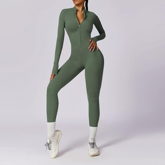 CherryBoo | ZIP-UP JUMPSUIT