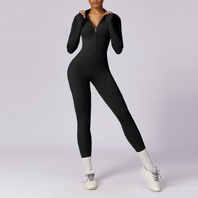 CherryBoo | ZIP-UP JUMPSUIT