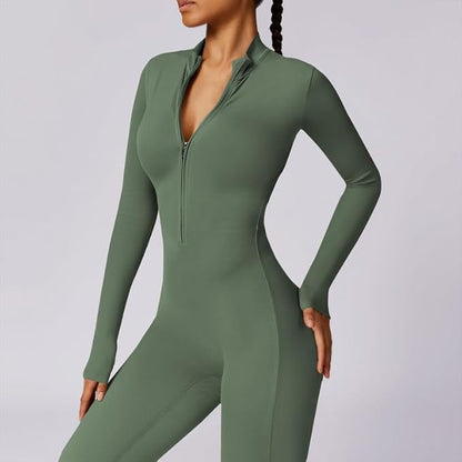 CherryBoo | ZIP-UP JUMPSUIT