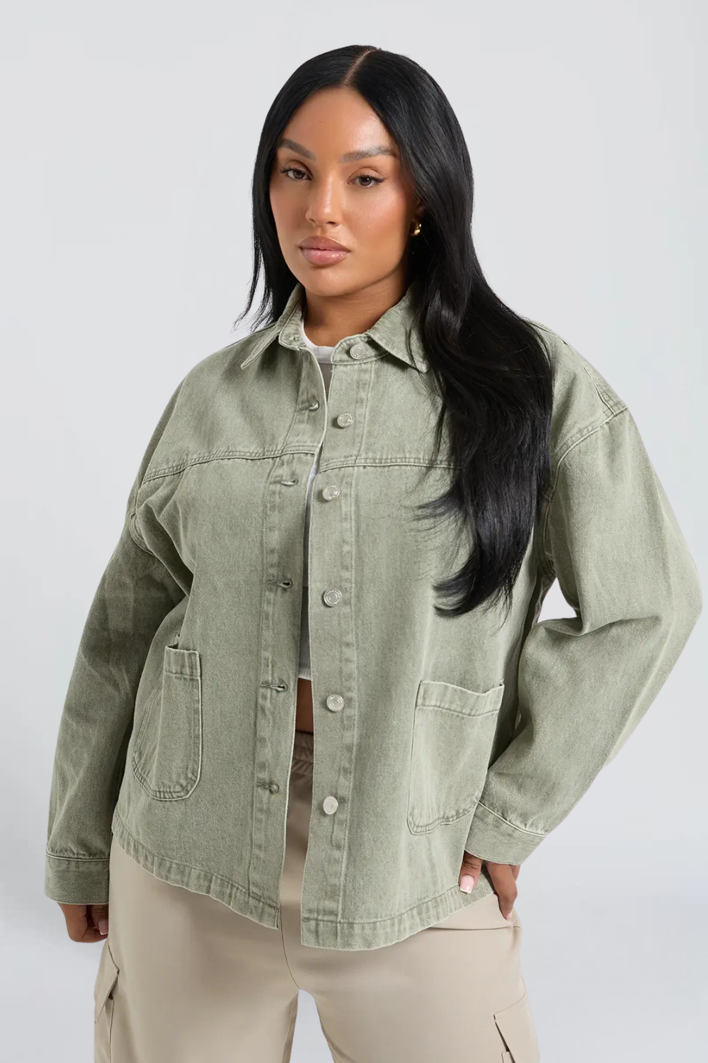 CherryBoo | ACID WASH DENIM JACKET