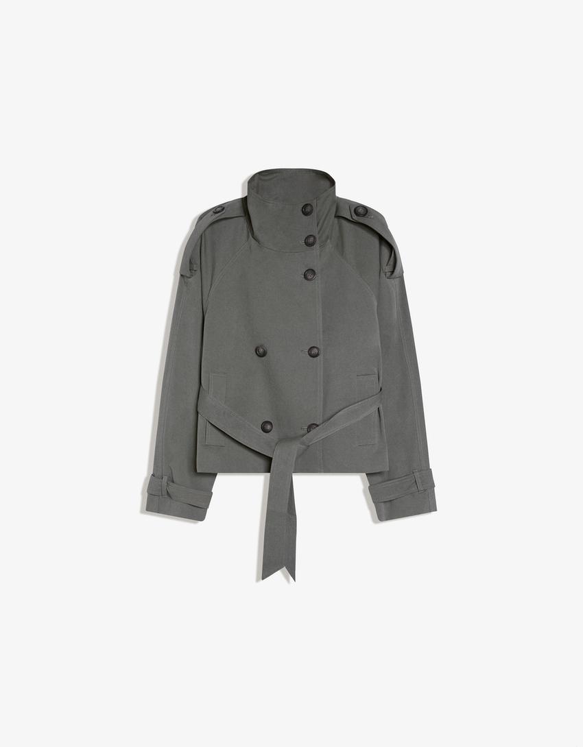 CherryBoo | SHORT TRENCH COAT