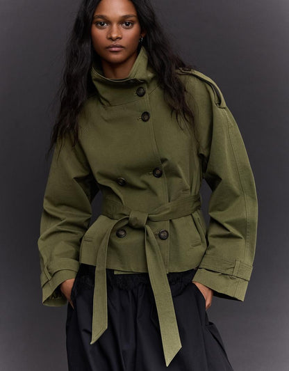 CherryBoo | SHORT TRENCH COAT