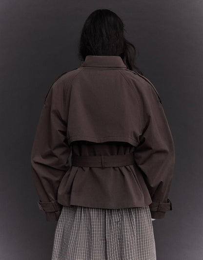 CherryBoo | SHORT TRENCH COAT