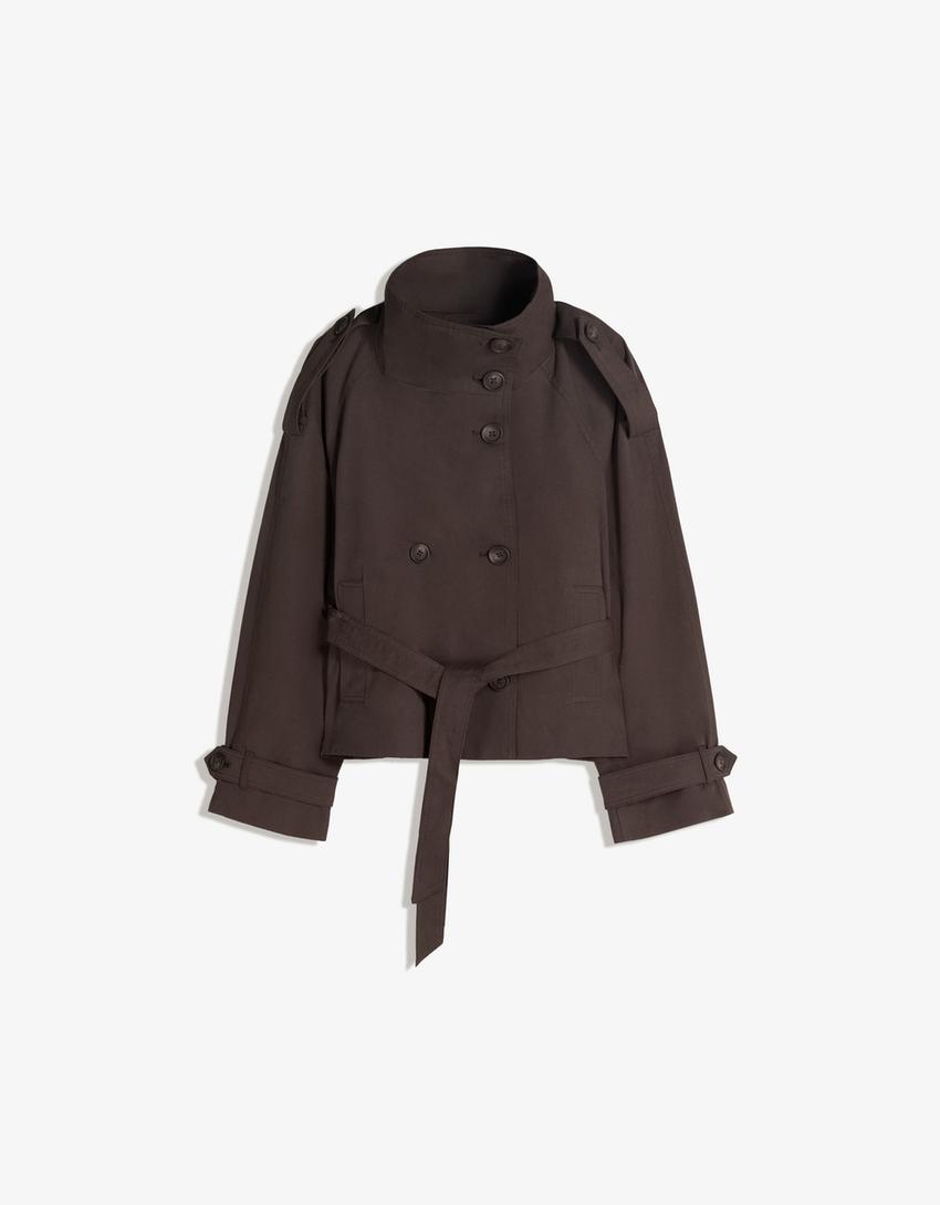 CherryBoo | SHORT TRENCH COAT