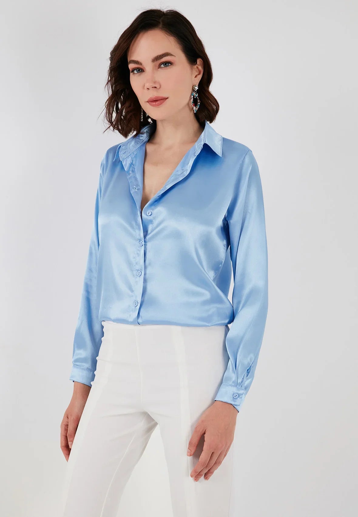 CherryBoo | SATIN SHIRT