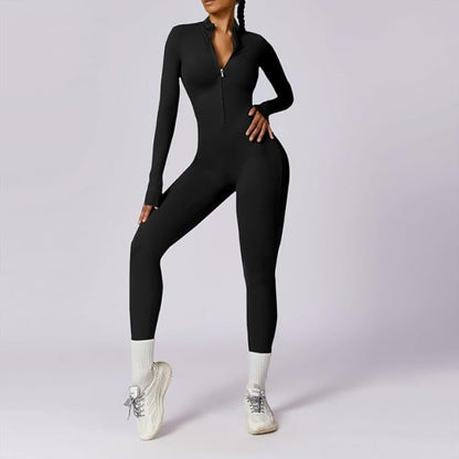 CherryBoo | ZIP-UP JUMPSUIT