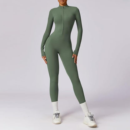 CherryBoo | ZIP-UP JUMPSUIT