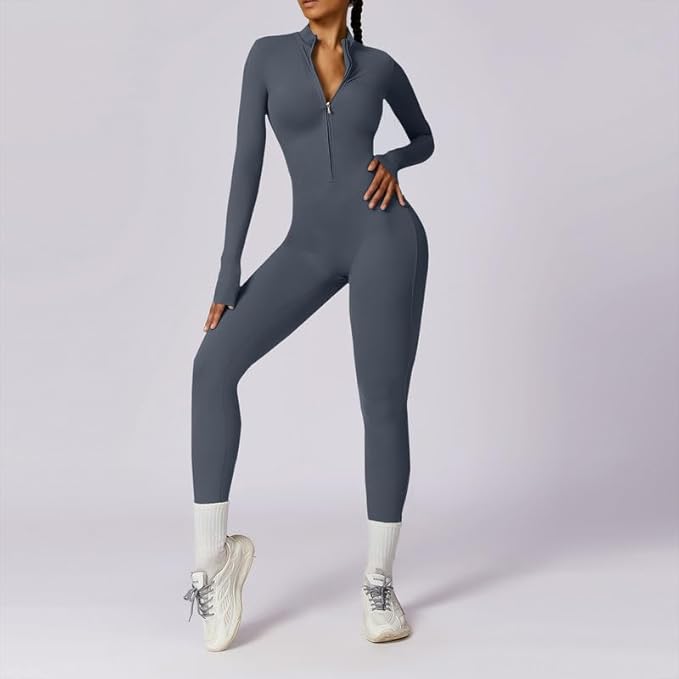CherryBoo | ZIP-UP JUMPSUIT