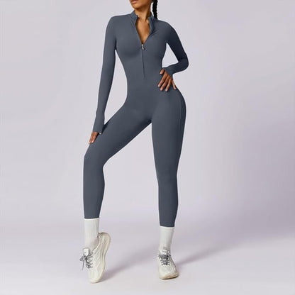 CherryBoo | ZIP-UP JUMPSUIT