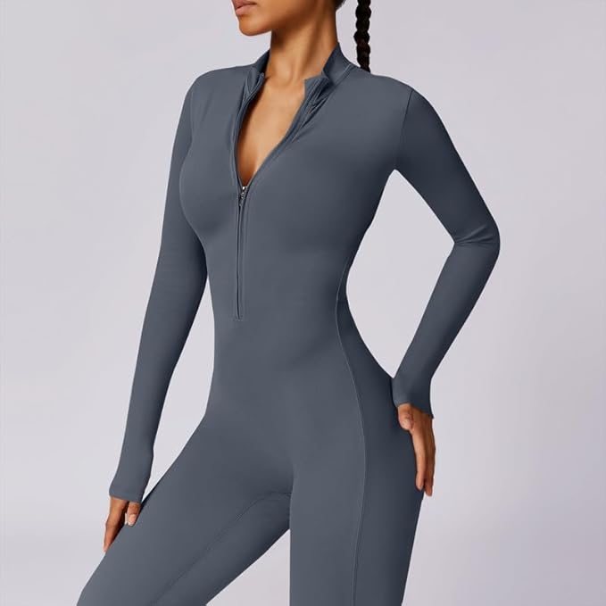 CherryBoo | ZIP-UP JUMPSUIT