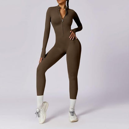 CherryBoo | ZIP-UP JUMPSUIT