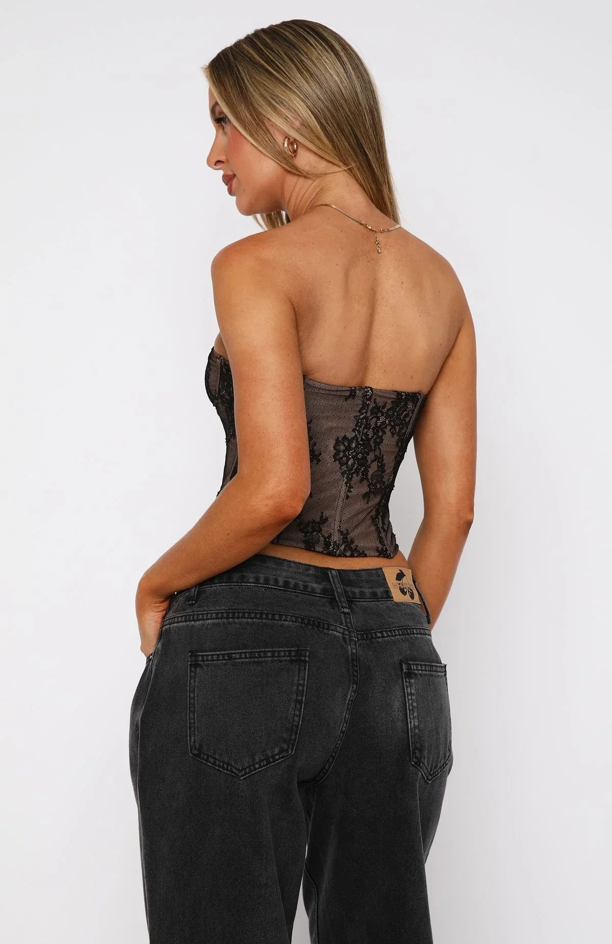 CherryBoo | CROPPED LACE CORSET