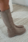 CherryBoo | BIBI TAUPE BOOTS
