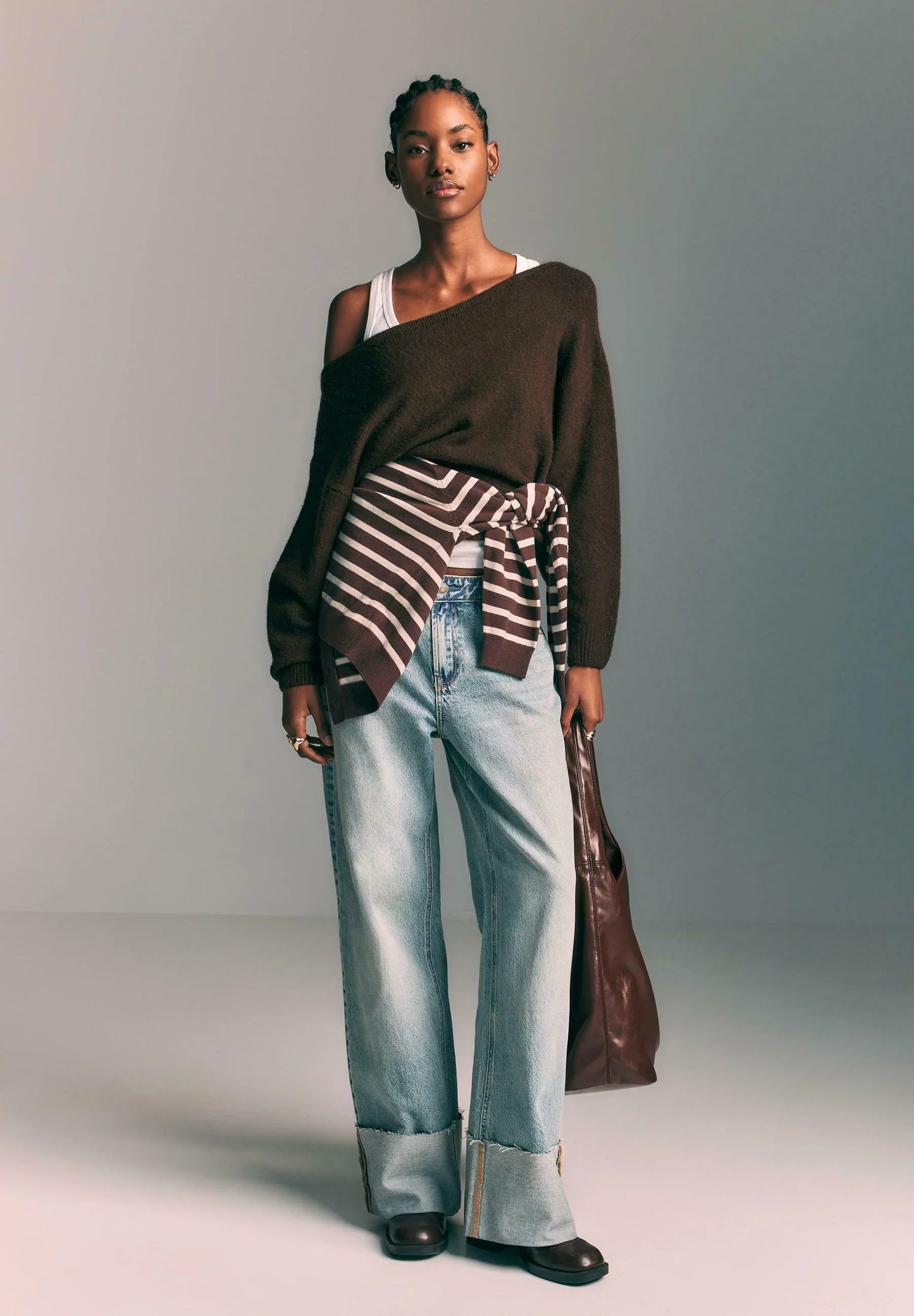 CherryBoo | BOAT NECK SWEATER