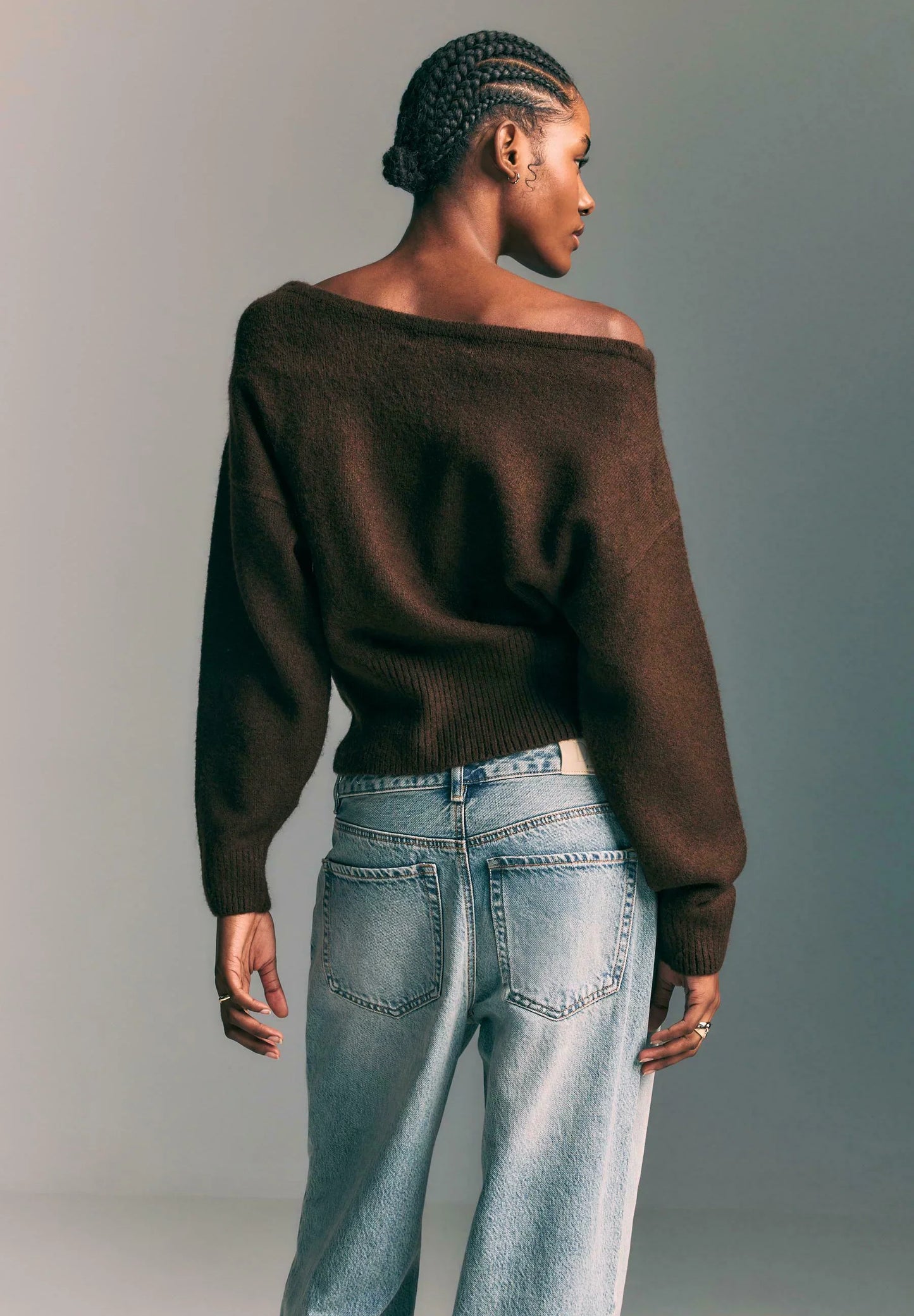 CherryBoo | BOAT NECK SWEATER