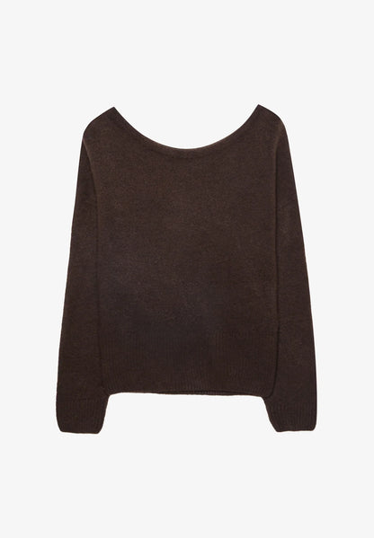CherryBoo | BOAT NECK SWEATER