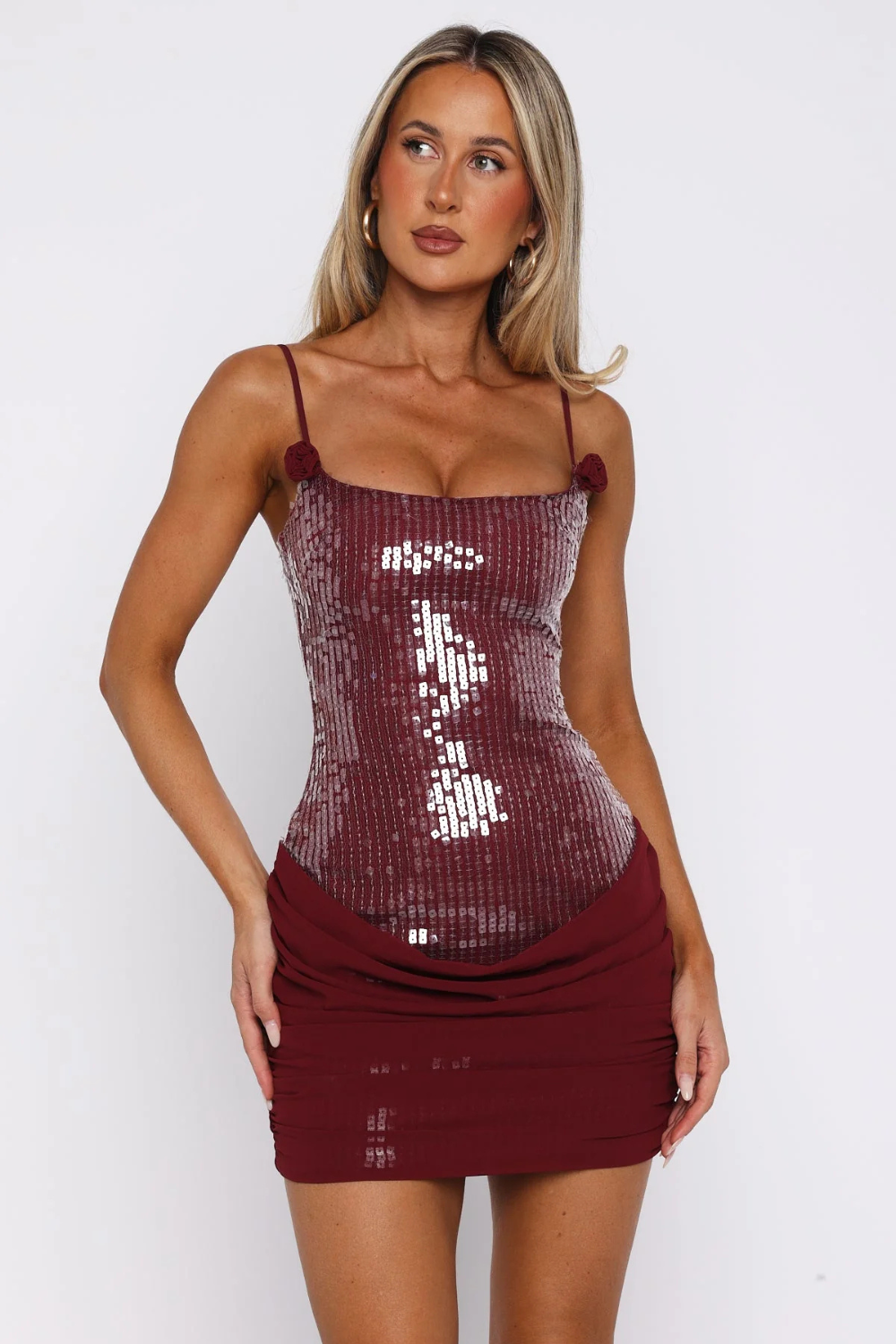 CherryBoo | SHORT SEQUIN DRESS