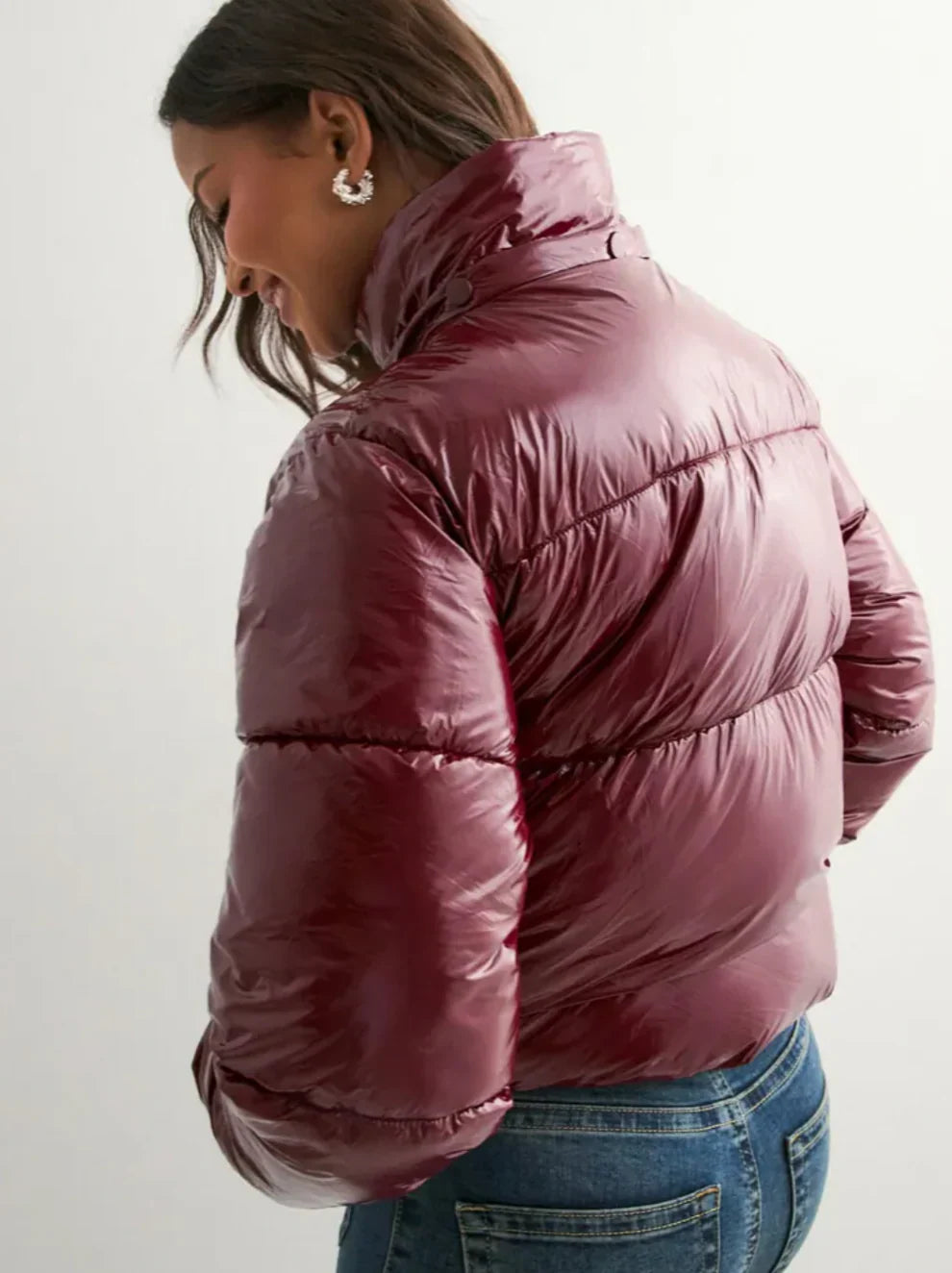 CherryBoo | SHINY PUFFER JACKET