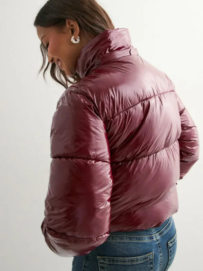 CherryBoo | SHINY PUFFER JACKET