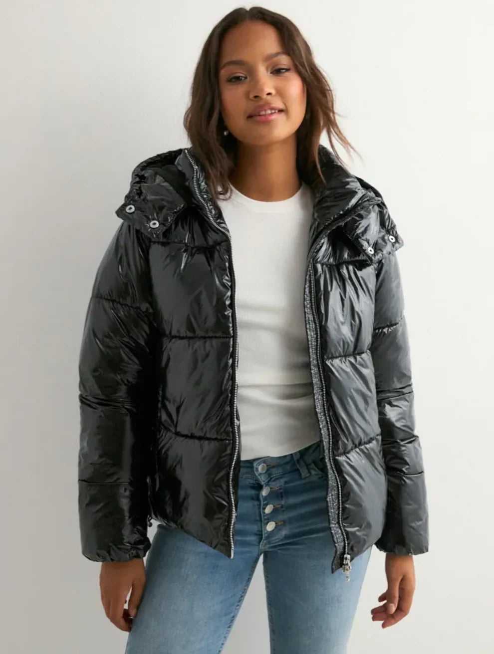 CherryBoo | SHINY PUFFER JACKET