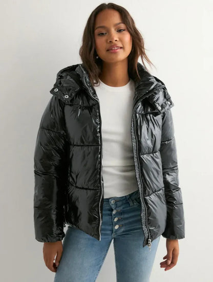 CherryBoo | SHINY PUFFER JACKET