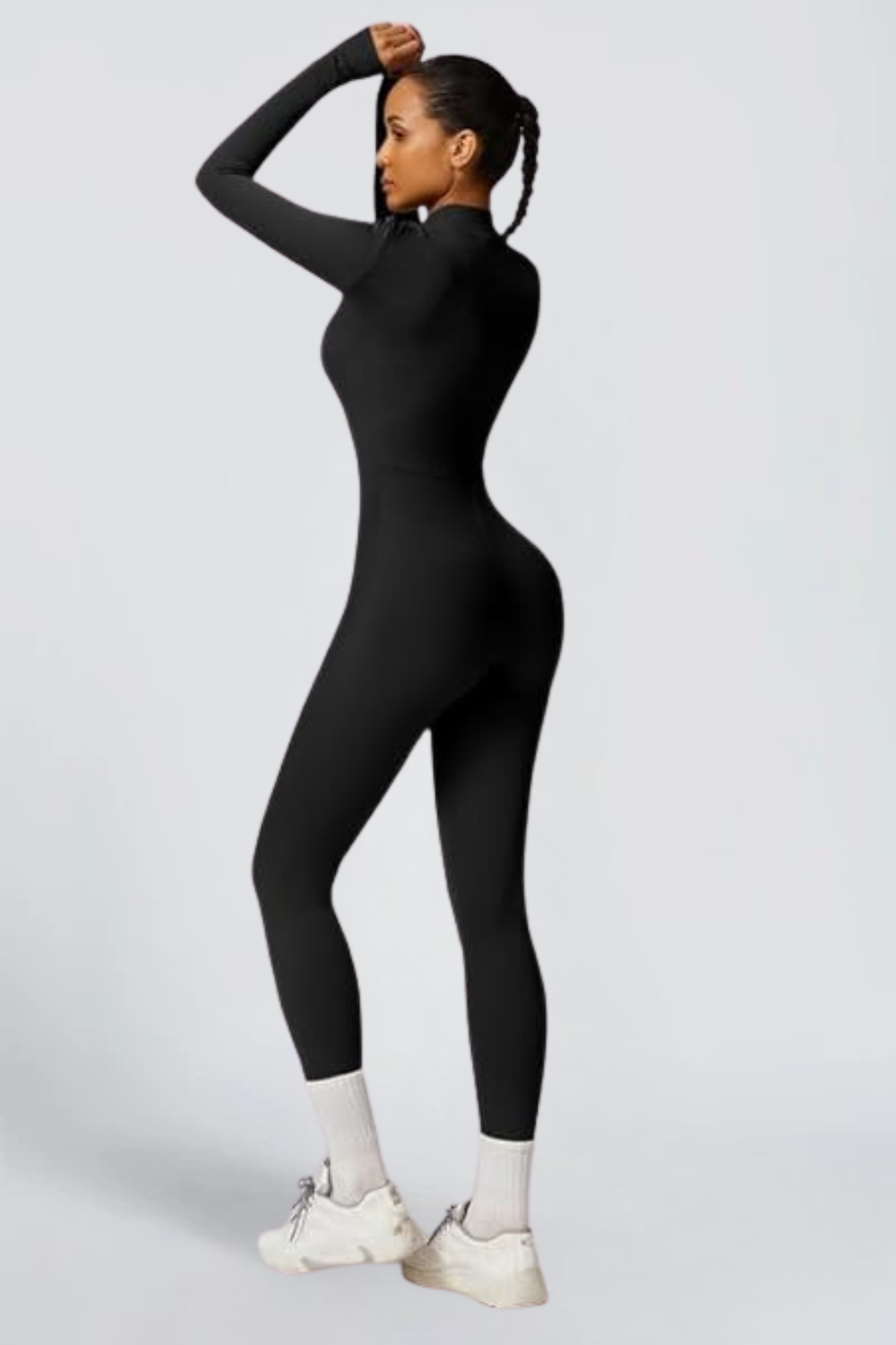 CherryBoo | ZIP-UP JUMPSUIT
