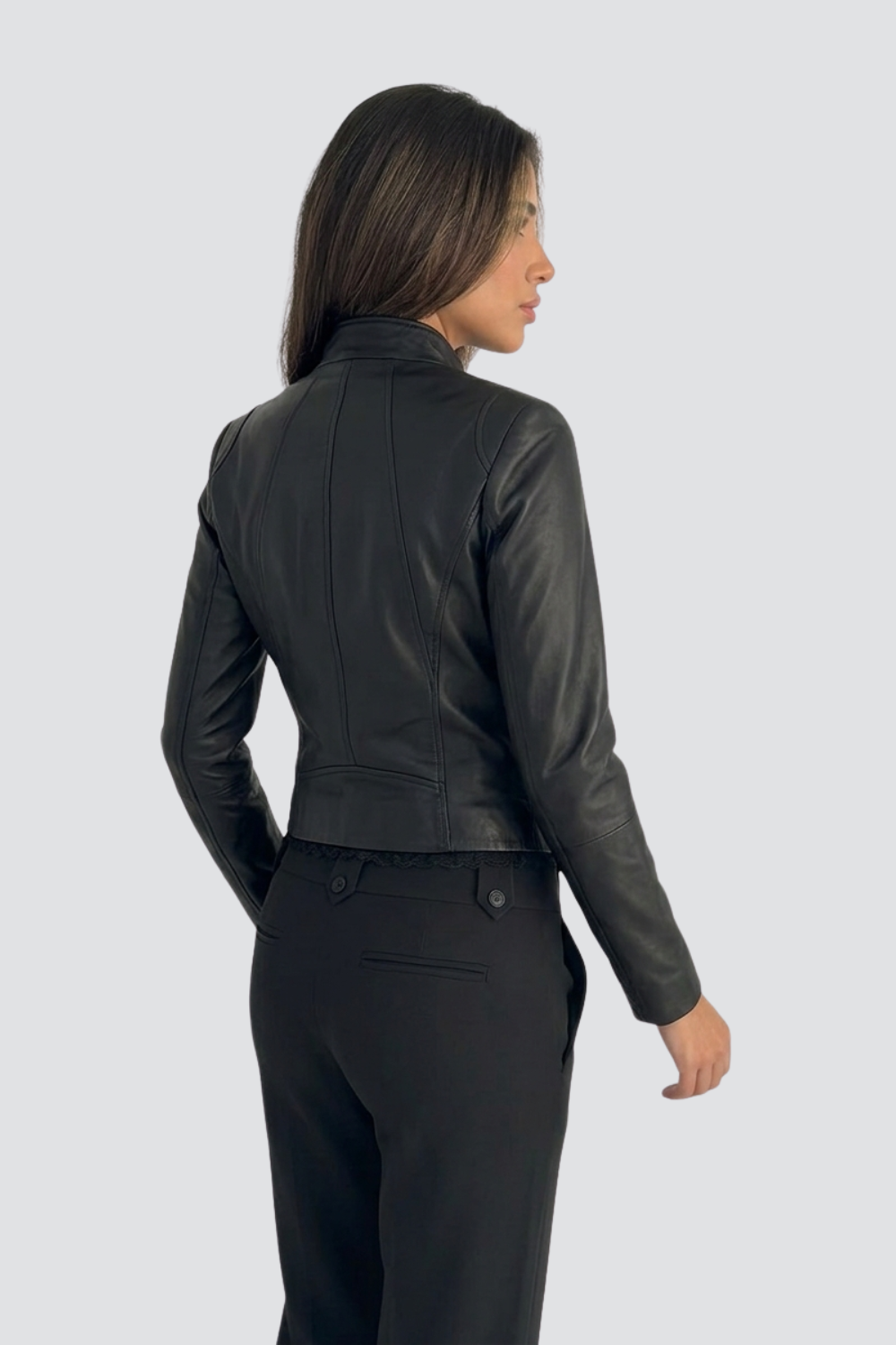 CherryBoo | FITTED LEATHER JACKET