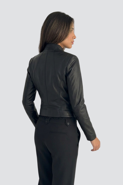CherryBoo | FITTED LEATHER JACKET