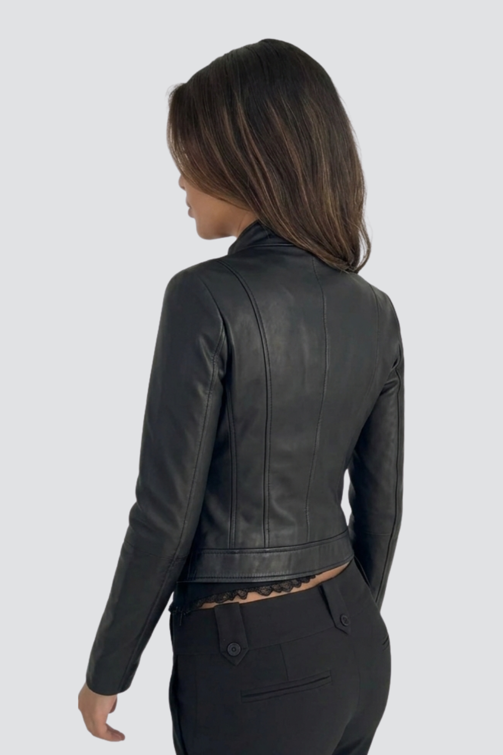 CherryBoo | FITTED LEATHER JACKET