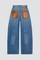 CherryBoo | LEATHER POCKET JEANS